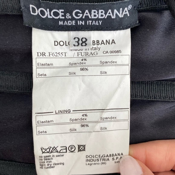 Dolce & Gabbana black corset dress - Picture 8 of 10